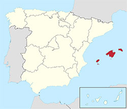 Islas Baleares location