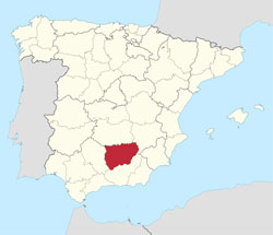 Jaén location