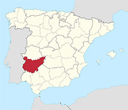 badajoz location