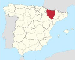huesca location